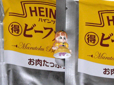ハインツの「丸得ビーフカレー お肉たっぷり」 ローラ姫
