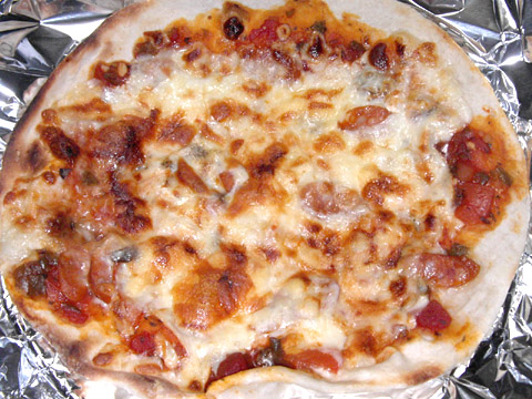 ピザハウスロッソの「ちょっぴり大人向け3枚セット」 スパイシーサルサPIZZA