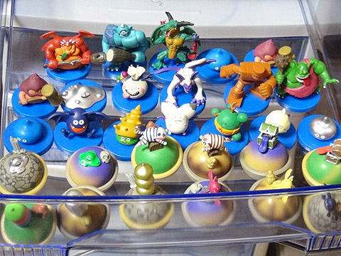 スクエニの「ドラゴンクエストX モンスターフィギュアコレクション」 並べた