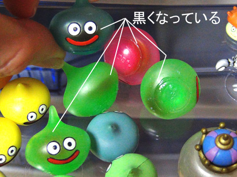 スクエニの「スライムのフィギュアとか」 焼け跡