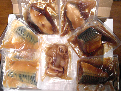 松乃江の「ふっくら焼き・しっとり煮 ちょっとパック」 中身
