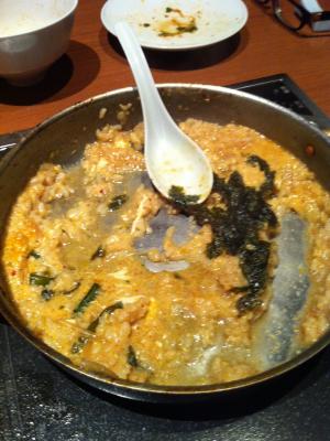 もつ鍋〆 雑炊