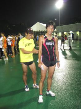 レース後の香月さん