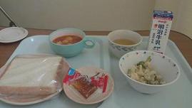 ある日の朝食