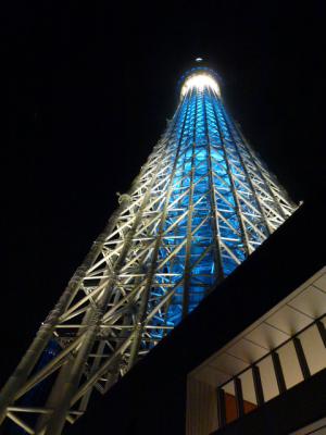 夜のスカイツリー④　７・４