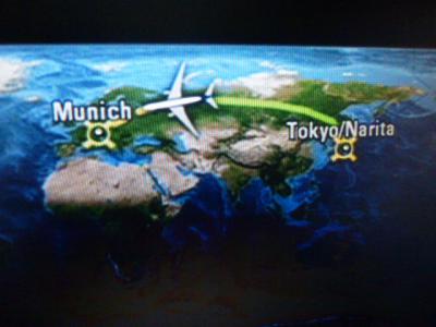 中欧旅行飛行機ルート 7・21
