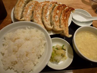 ソラマチ 大餃子定食 9・5