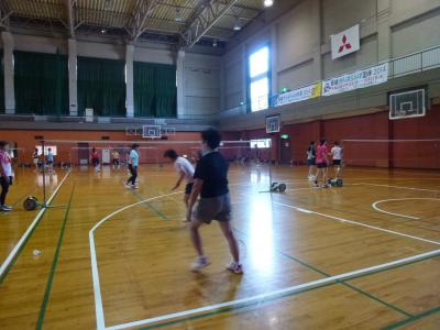 バトミントン 10月 10・18