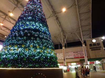 長崎駅クリスマスツリー 12・8