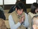一心に唱題する