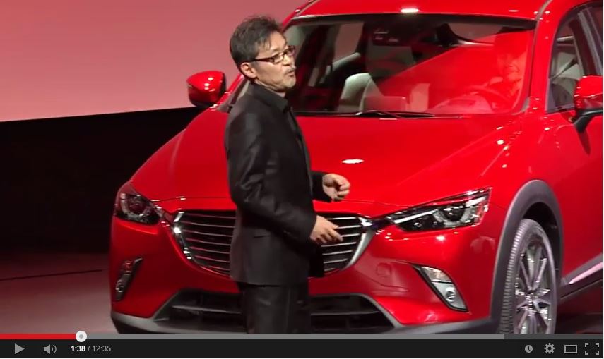 MAZDA CX-3 presentation
