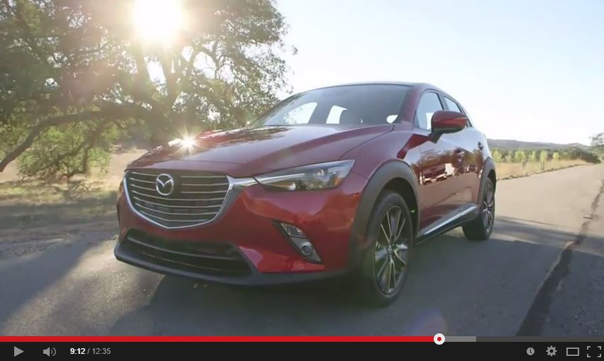 MAZDA CX-3 test drive