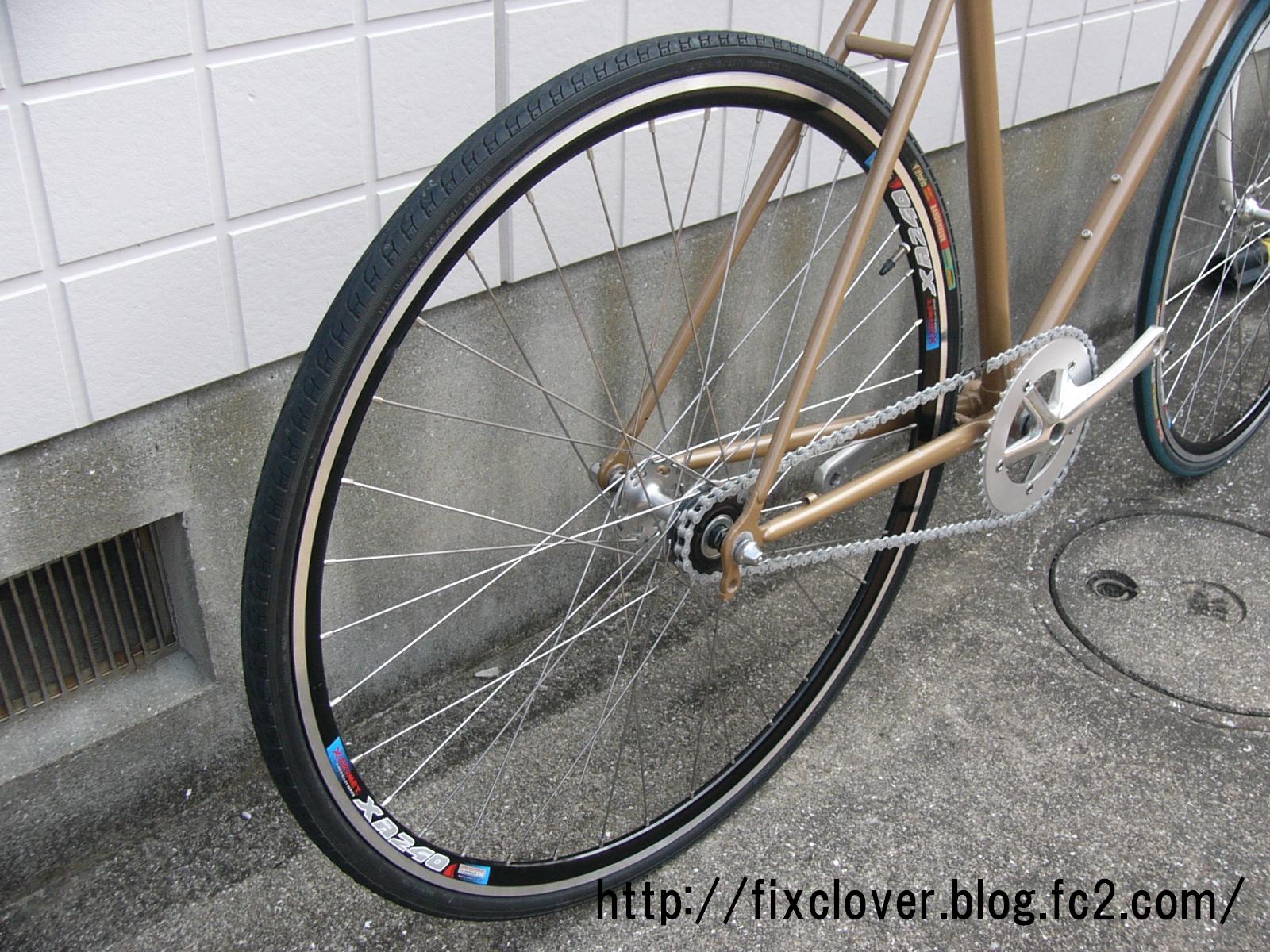 自転車の出張修理クローバー