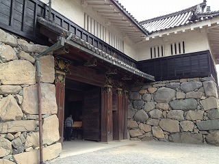松本城「黒門」