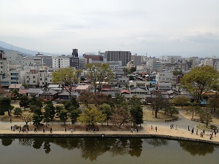 松本城　南方