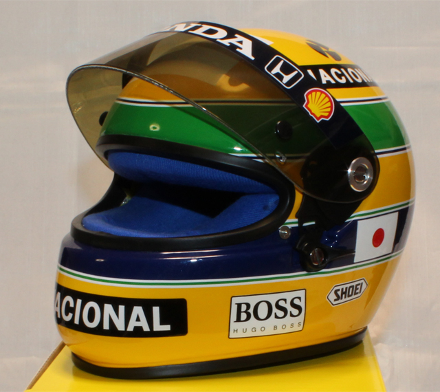 1992年 アイルトン・セナ 1/2ヘルメット日本GP | FORMULA TIMES