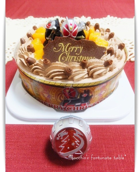 *2012仮面ライダーウィザードクリスマスケーキ*