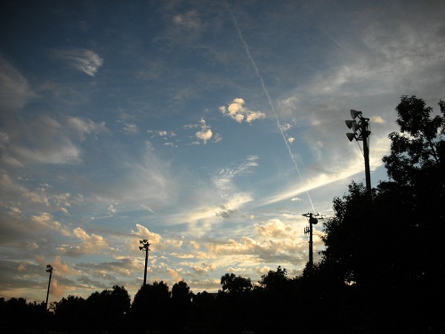 雨上がりの空