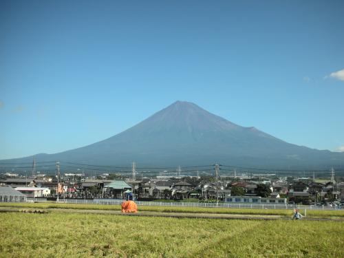 秋の富士山