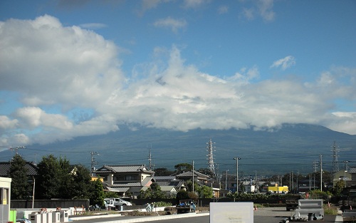 雲をまとう