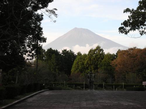 富士を望む