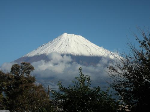 富士山は冬