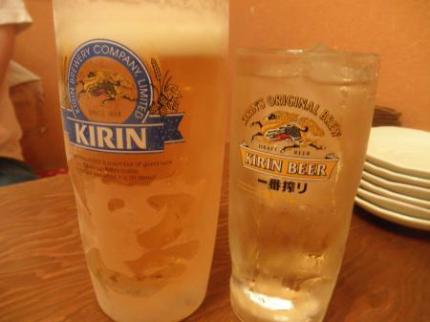 居酒屋で一杯