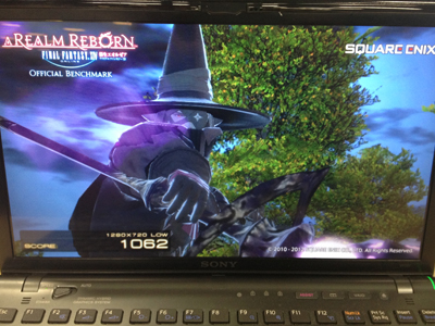 新生ＦＦ14　開発中のベンチマーク？
