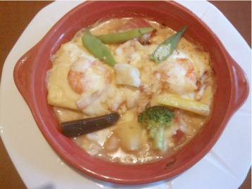 季節野菜のラザニア