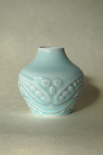 青白磁小壺