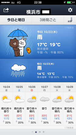 雨天気