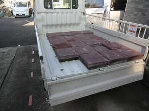 レンガ敷き施工編10
