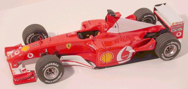 Ferrari F2002 製作記（１） | はまくくの F1モデル製作記
