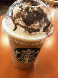 チョコレート クッキー クランブル フラペチーノ