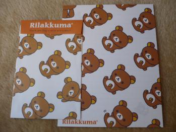 リラックマのレターセット201212-2