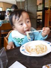 きしめん風パスタ