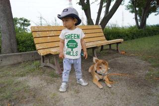 先客あり。