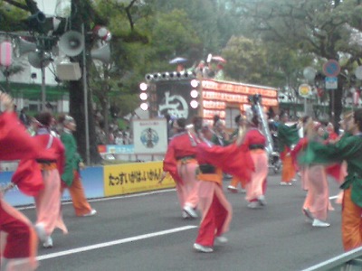 yosakoi,追手筋の踊り子連、KC3T0199
