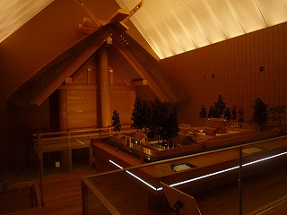 012,12,19、せんぐう館内部外宮正宮模型、P1040057