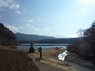 013,1,7,西湖からの富士,P1040088