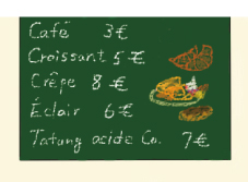 メニューボード