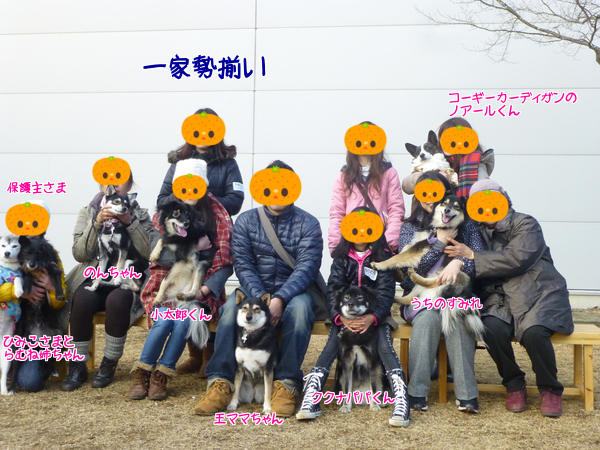 一家勢揃い