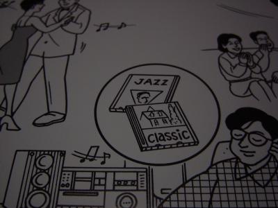 ジャズとクラシック 絵カード