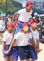 運動会(騎馬戦2)