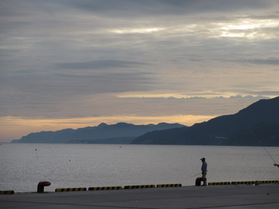 輪島の朝