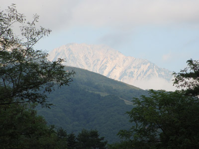 白馬の山なみ