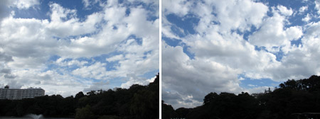 まだ青空
