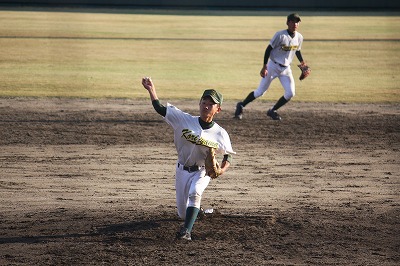対宮城仙北ボーイズ戦ナイスピッチング