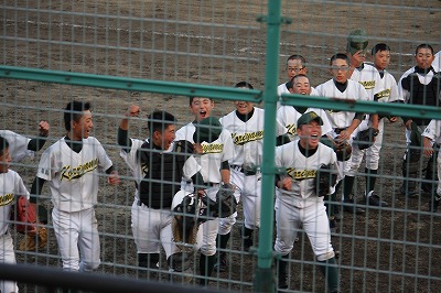 対宮城仙北ボーイズ戦勝利後