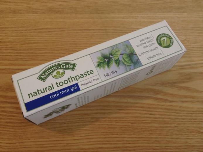 Nature's Gate, Natural Toothpaste, Cool Mint Gel, Fluoride Free, 5 oz (141 g) _1